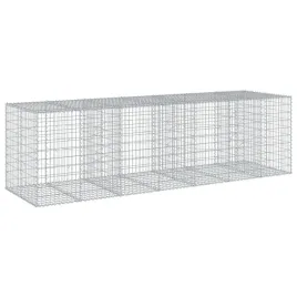 kosz-gabionowy-z-pokrywa-350x100x100-cm-galwanizowane-zelazo
