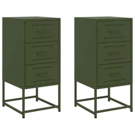szafki-nocne-2-szt-oliwkowa-zielen-36x39x78-cm-stal