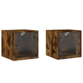 szafki-nocne-2-szt-szklane-drzwi-przydymiony-dab-35x37x35-cm