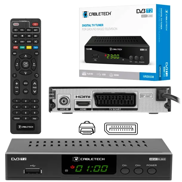 tuner-dekoder-tv-dvb-t2-h-265-hevc-usb-cabletech-stan-nowy-zlacza-hdmi-scart-euro-usb-zlacze-antenowe