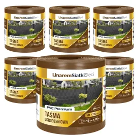 tasma-ogrodzeniowa-premium-1200g-brazowa-do-ogrodzenia-panelowego-19x26m-x6