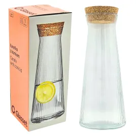 karafka-szklana-z-korkiem-1l-glasset-lyra