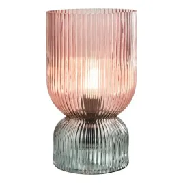 zebrowana-stolowa-lampa-rhubarb-rhu4203-do-sypialni-szklana-rozowa