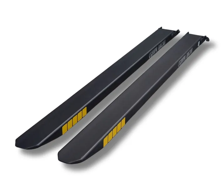 Przedłużki wideł 2200 cm przedłużenie, nasadki pasuje do wideł 100x50/65