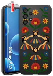 etui-do-samsung-galaxy-a13-motywy-ludowe-tradycja-kultura-wzory-szklo-9h