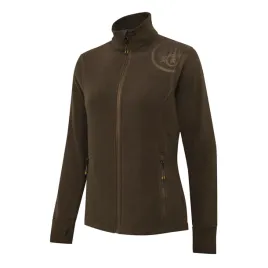 bluza-damska-beretta-hp-logo-full-zip-brazowa-s