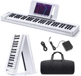 pianino-donner-dp-06-bialy-skladany-polwazony-61-klawiszy-bluetooth