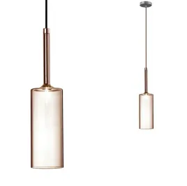 lampa-sufitowa-wiszaca-szklana-pojedyncza-transparentna-pomaranczowa-g4