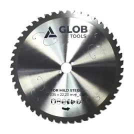 pila-tarczowa-tct-glob-tools-235mm-48z-do-pretow-zbrojeniowych-do-ac135