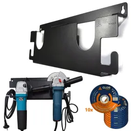 wieszak-scienny-uchwyt-na-szlifierke-125-glob-tools-podwojny-10-tarcz