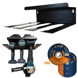 wieszak-uchwyt-scienny-na-wkretarki-szlifierki-potrojny-glob-tools-10-tarcz