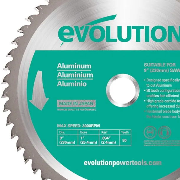 pila-tct-do-aluminium-evolution-230mm-80z-seria-evolution-steel