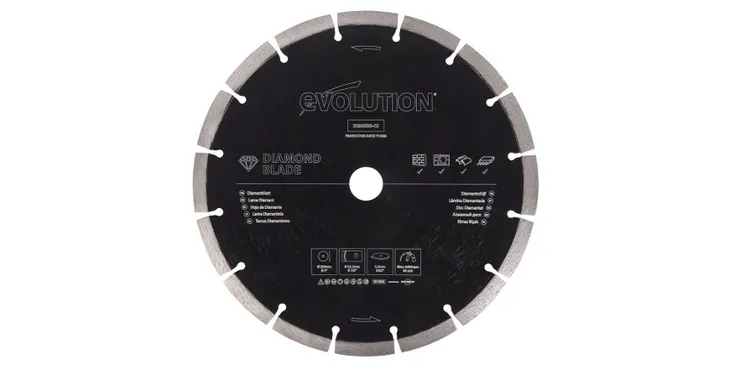 tarcza-diamentowa-segment-evolution-230mm-stan-nowy