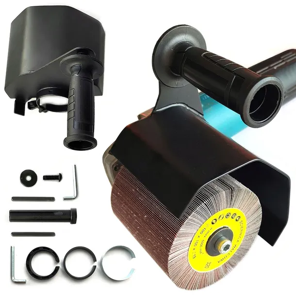 Przystawka adapter do satynowania na szczotki 125mm GLOB TOOLS Satyniarka