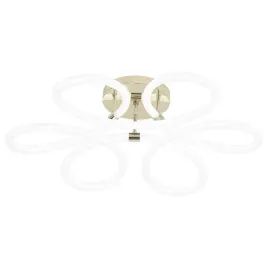 lampa-sufitowa-led-biala-kwiat-zlote-elementy-nowoczesna-stylowy-design