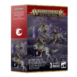 gloomspite-gitz-snarlboss-and-wolfgit-retinue