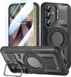 fiyer-pancerne-etui-magsafe-do-samsung-galaxy-s24-fe-czarne-stojak