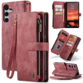 caseme-skorzane-etui-do-samsung-galaxy-s25-plus-stojak-portfel-czerwone