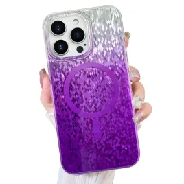 newseego-brokatowe-etui-magsafe-do-iphone-15-pro-max-fioletowe-blyszczace