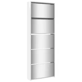 szafka-na-buty-z-lustrem-biala-z-polyskiem-63x17x1695-cm