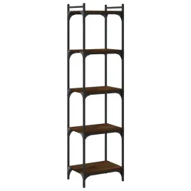 5-poziomowy-regal-na-ksiazki-brazowy-dab40x30x154-cm