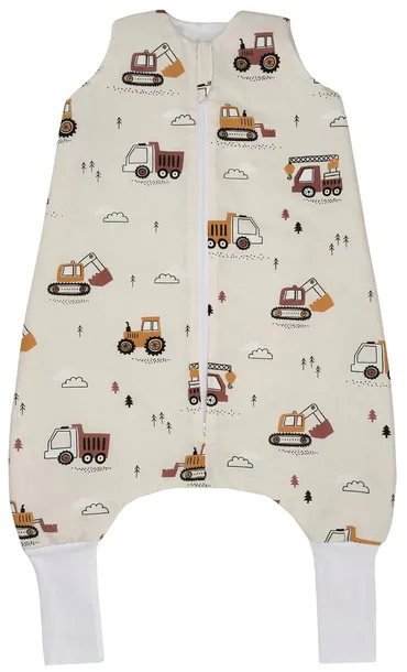 CAŁOROCZNY ŚPIWOREK Z NOGAWKAMI 110-122 L 2,5 TOG BAWEŁNA 100% ANKRAS