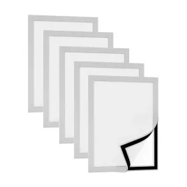 koszulka-ramka-magnetyczna-samoprzylepna-srebrna-a4-zestaw-5-sztuk