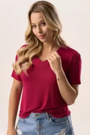 bordowy-t-shirt-damski-z-wiskozy-z-krotkim-rekawem-serina