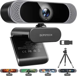 depstech-dw49-kamera-internetowa-4k-8mp-autofocus-mikrofon-statyw