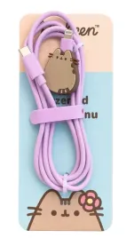 kabel-pusheen-usb-typ-c-apple-lightning-12-m-fioletowy