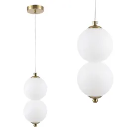 lampa-sufitowa-wiszaca-led-okragla-podwojna-mleczna-biala-kula-zlota-lhj117
