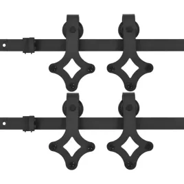 system-do-montazu-drzwi-przesuwnych-2szt-183cm-stal-czarny