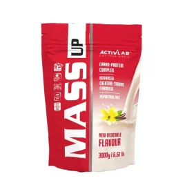 activlab-mass-up-3000g-gainer-na-mase-bialko-weglowodany-kreatyna-wanilia
