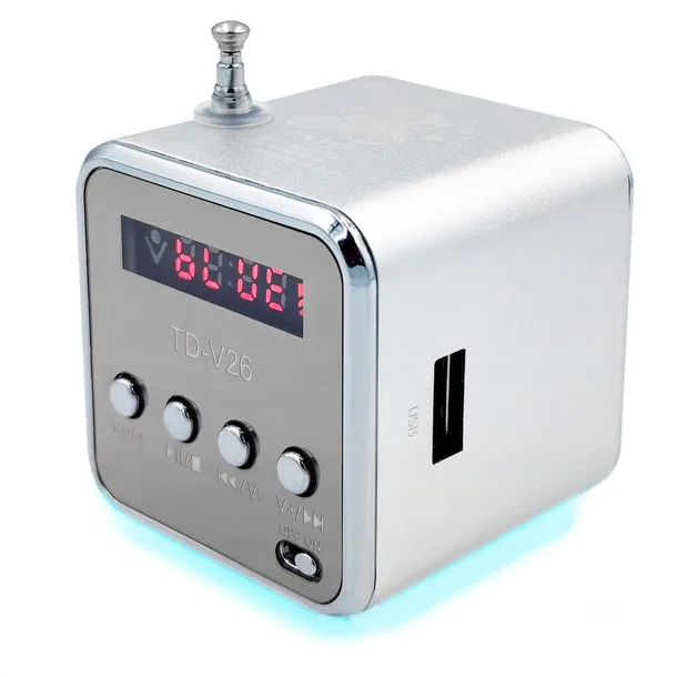 MAŁE RADYJKO PRZENOŚNE GŁOŚNIK BLUETOOTH RADIO KUCHENNE FM USB MINIJACK MP3