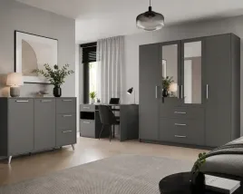 zestaw-mebli-szafa-otwierana-z-lustrem-200-komoda-140-grafit-szarosc