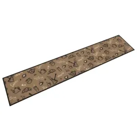 dywanik-kuchenny-z-motywem-morning-brazowy-60x300-cm-aksamit