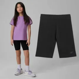 legginsy-dziewczece-4f-kolarki-bawelniane-spodenki-sportowe-czarne-152