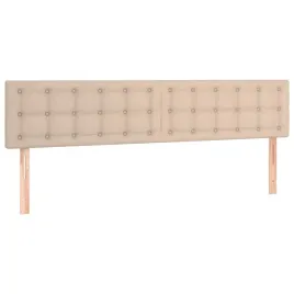 zaglowki-2-szt-cappuccino-100x5x78-88-cm-sztuczna-skora