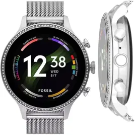 smartwatch-damski-z-ekranem-amoled-128-fossil-ftw6083-srebrny-generacja-6