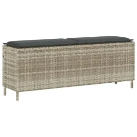 lawka-ogrodowa-z-poduszka-jasnoszara-110x30x405-cm-polirattan