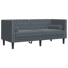 sofa-chesterfield-z-walkami-dwuosobowa-ciemnoszara-aksamit