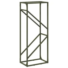stojak-na-drewno-opalowe-oliwkowo-zielony-40x25x100-cm