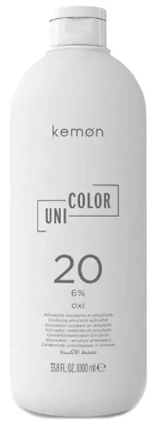 Kemon Uni Color Oksydant 20 vol 6% do koloryzacji włosów 1000 ml