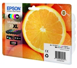 epson-oranges-multipack-5-colours-33xl-claria-premium-ink