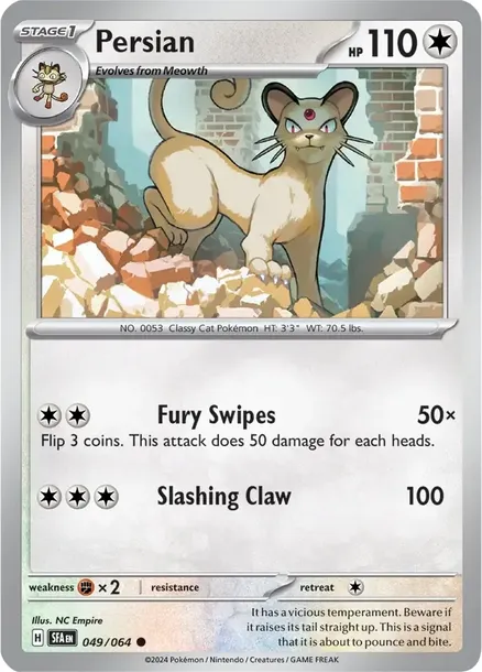 Persian (SFA 049/99) Normal Shrouded Fable