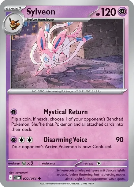 Sylveon (SFA 022/99) Normal Shrouded Fable