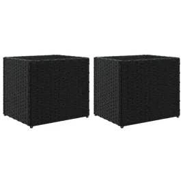 donice-ogrodowe-2-szt-czarne-36x30x32-cm-polirattan