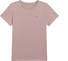 4f-t-shirt-dziewczecy-f2397-bezowy-128