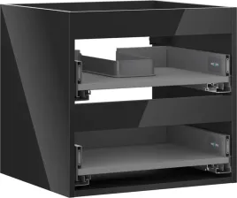 mexen-box-a-korpus-szafki-podumywalkowej-50-cm-2-szuflady-czarny-polysk