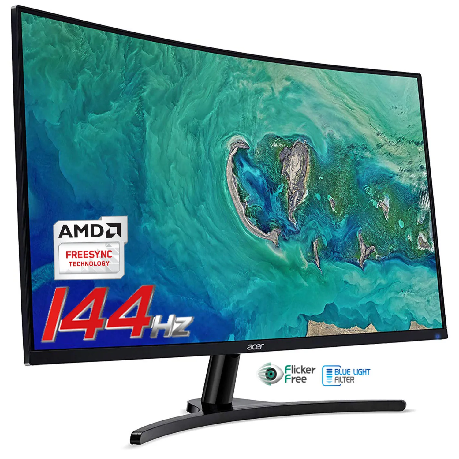 Amd Freesync Acer Ed242qr Abidpx Monitor Acer 24' ED242QR FHD